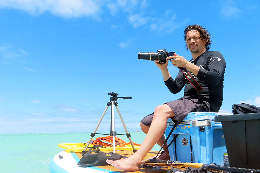 paddle board photography tips